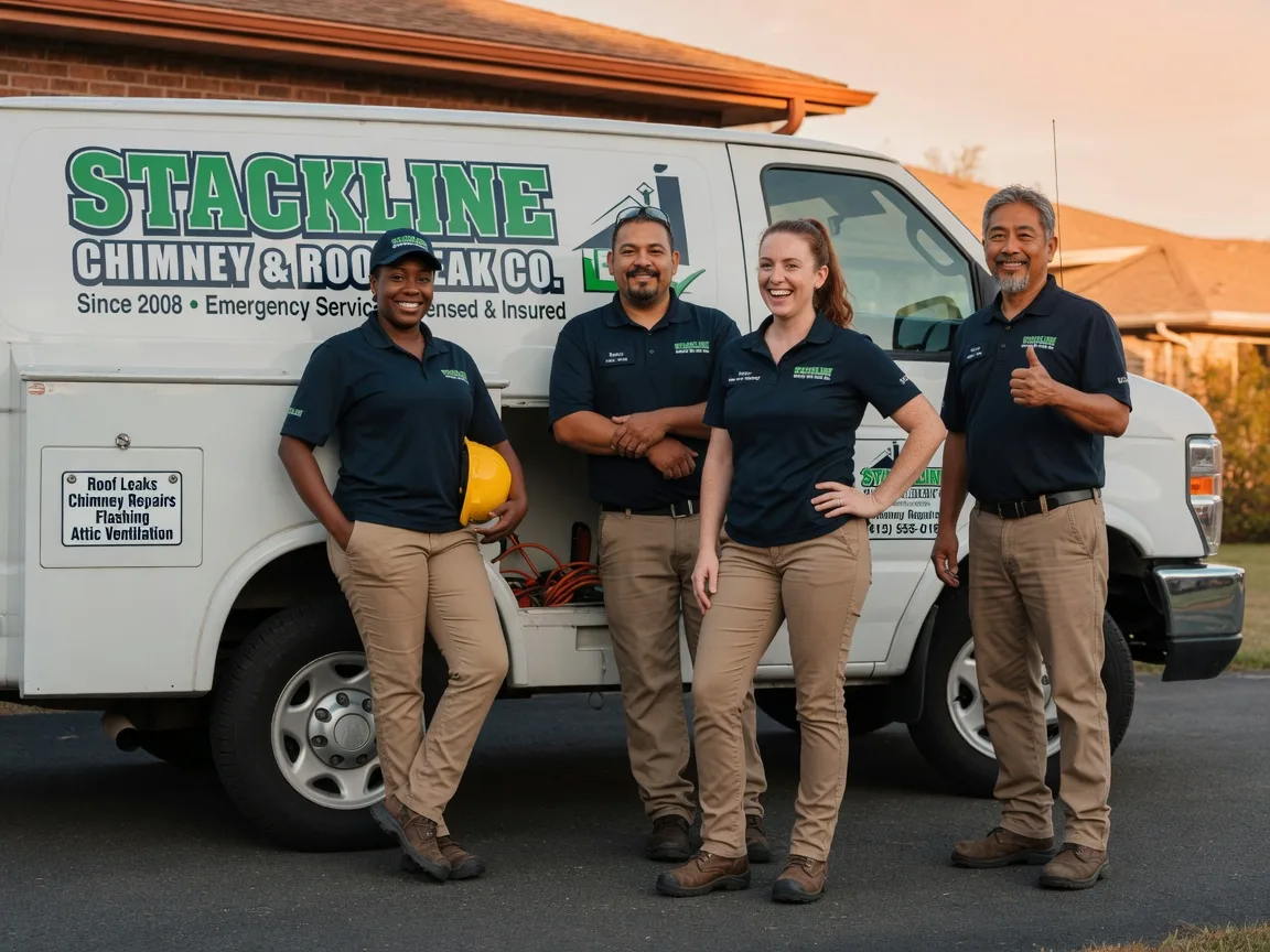 Chimney flashing repair company in Eldridge, IA